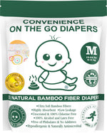 Little Toes Disposable Natural Bamboo Diapers and Pull-Ups | Go Green | 3 Pack - Little Toes