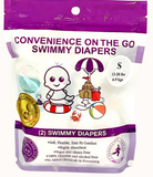 Little Toes Natural Disposable Swim Diaper - Convenience On The Go 2 Pack