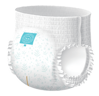 Little Toes Disposable Natural Bamboo Diapers and Pull-Ups | Go Green | 36 Pack