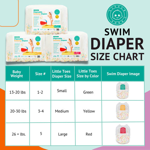 Little Toes Weekend Swim Diaper Bundle