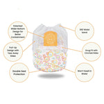 Little Toes On The Go Natural Disposable Swim Diaper  2 Pack - Little Toes