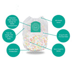 Little Toes On The Go Natural Disposable Swim Diaper  2 Pack - Little Toes