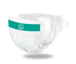 Little Toes disposable bamboo diapers and pull-ups in a 3 pack, showcasing eco-friendly packaging and natural materials.