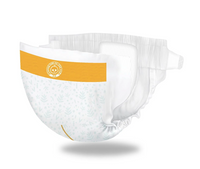 Little Toes disposable bamboo diapers and pull-ups in eco-friendly packaging, showcasing the three-pack design.