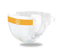 Little Toes disposable bamboo diapers and pull-ups in a 36 pack, showcasing eco-friendly design and soft texture.