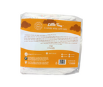 Little Toes natural disposable swim diapers in a colorful 24 pack, showcasing the soft, absorbent material and playful design.