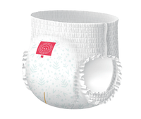 Little Toes natural bamboo diapers and pull-ups in a 3-pack with eco-friendly packaging on a neutral background.