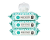 Baby Wipes- 3 Packs of 75 Wipes