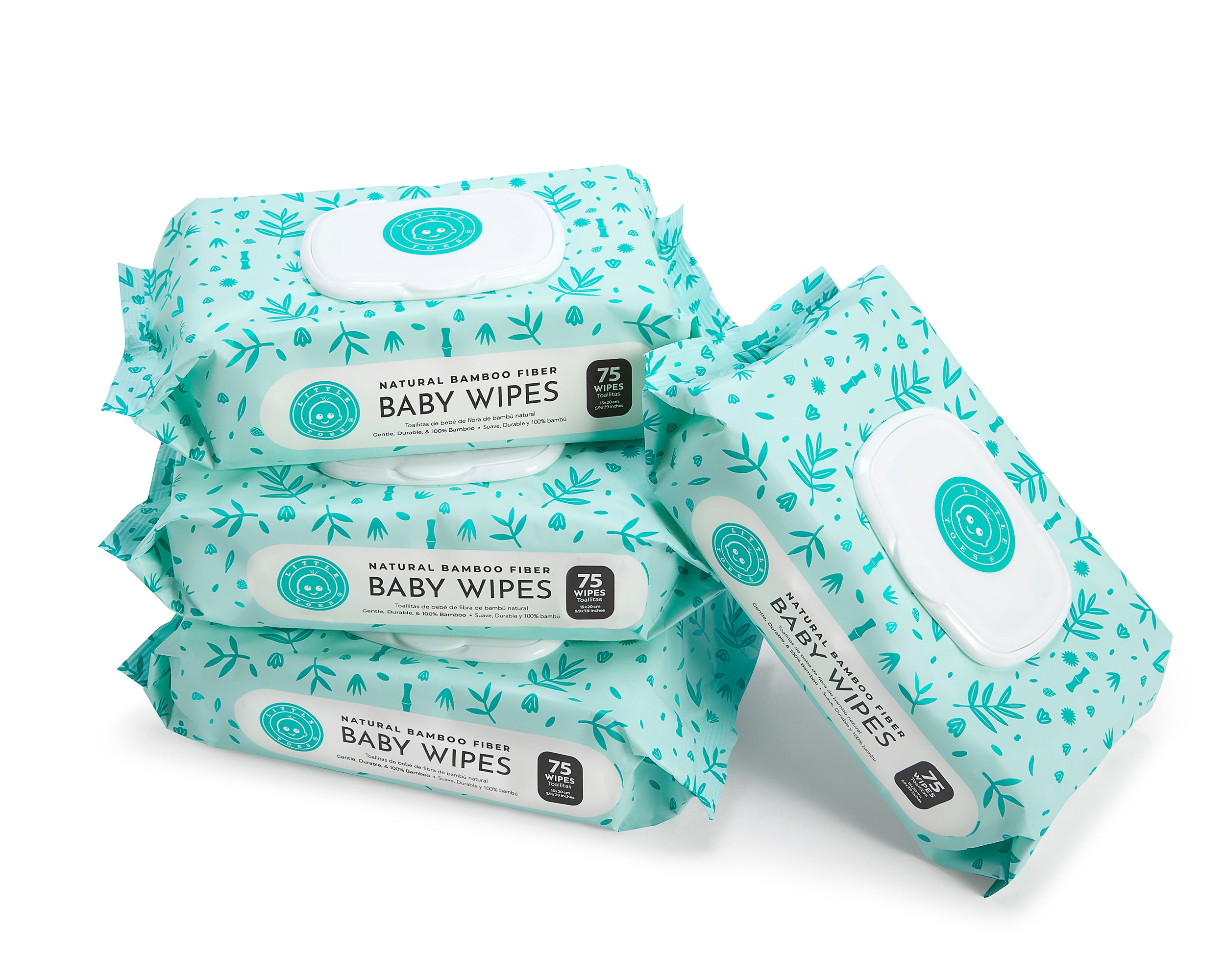 Baby Wipes Subscription - 4 Packs of 75 Wipes