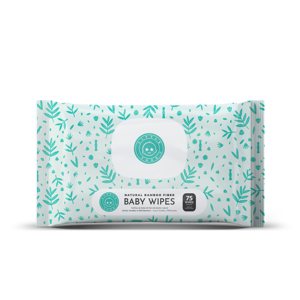 Little Toes Natural Bamboo Fiber Baby Wipes- Subscription- Pack of 75