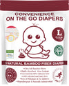 Little Toes Convenience On The Go 3x Diapers | Size Large (20-29 lbs)