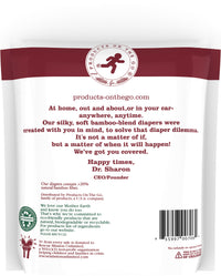 Little Toes Convenience On The Go 3x Diapers | Size Large (20-29 lbs) back