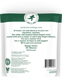 Little Toes Convenience On The Go 3x Diapers | Size Medium (13-24 lbs) back