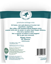 Little Toes Convenience On The Go 3x Diapers | Size Small (8-17 lbs) back