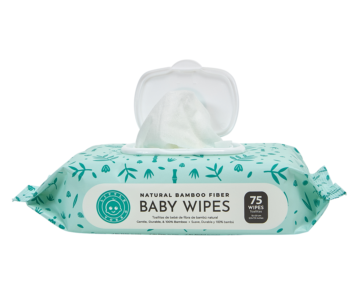 Bamboo Baby Wipes- Pack of 75