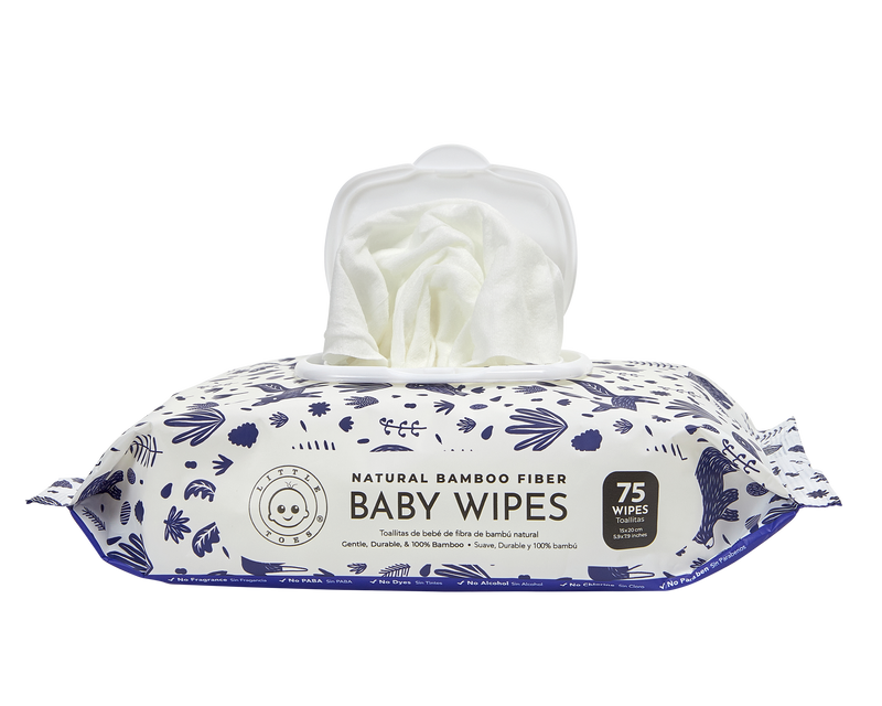 Baby Wipes- Pack of 75 Woodland - Little Toes
