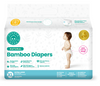 Little Toes Disposable Natural Bamboo Diapers and Pull-Ups | Go Green | 36 Pack