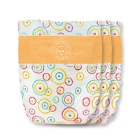 Little Toes Convenience On The Go 3x Diapers | Size Medium (13-24 lbs) pack