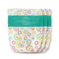 Little Toes Convenience On The Go 3x Diapers | Size Small (8-17 lbs) pack